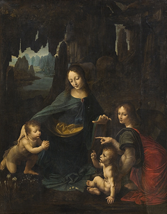 Virgin of the Rocks by Anonymous