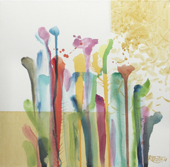 Watercolor Plants by Rudolf Rabatin