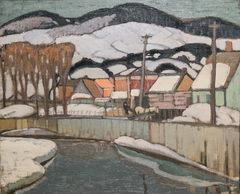 Winter, Baie-Saint-Paul by Albert Henry Robinson