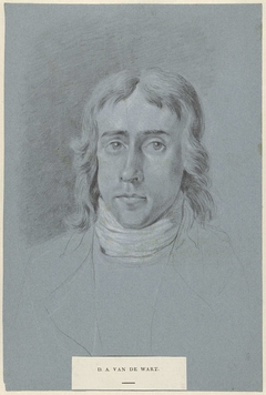 Zelfportret van Derk Anthony van de Wart by Derk Anthony van de Wart