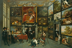 A Cabinet of Pictures by Jacob de Formentrou