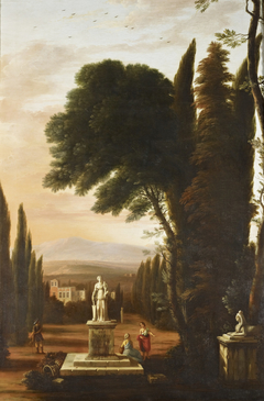 A Classical Landscape by Hendrick Danckerts