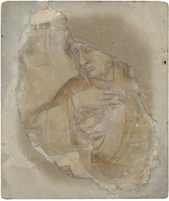 A Female Saint in Yellow by Pietro Lorenzetti