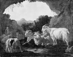 A Shepherd with his Herd