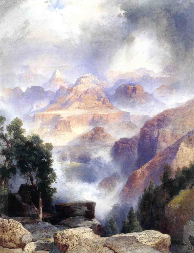 A Showery Day, Grand Canyon