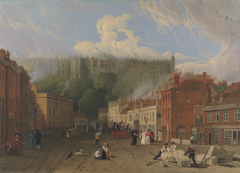 A View of Thames Street, Windsor by George Vincent