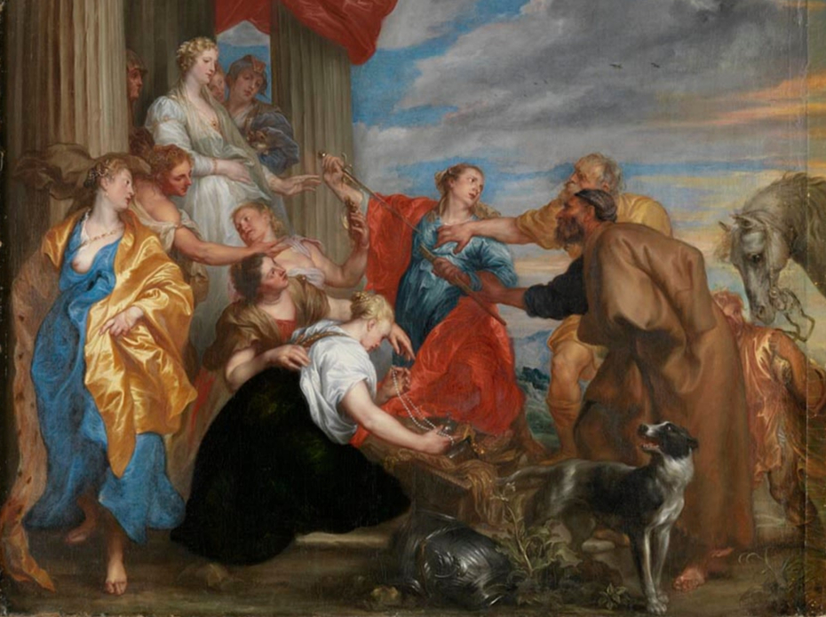 Achilles amongst the Daughters of Lycomedes