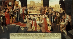 Allegorie op de tirannie van de hertog van Alva in de Nederlanden