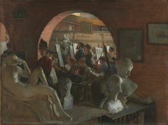 An Alcove in the Art Students' League