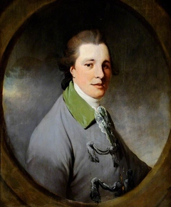 An Unknown Young Gentleman in a Grey Coat with a Green Collar