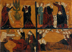 Annunciation, Nativity, Dormition and Coronation of the Virgin by Anonymous