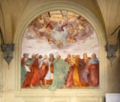 Assumption of the Virgin by Rosso Fiorentino
