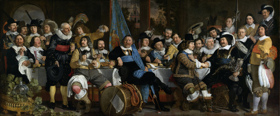 Banquet at the Crossbowmen’s Guild in Celebration of the Treaty of Münster