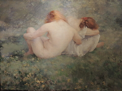 Bathers by Alfred Philippe Roll