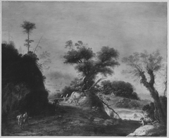 Baumlandschaft by Philipp Hieronymus Brinckmann