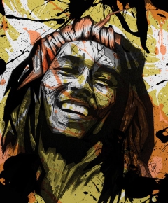 Bob Marley by Justin Solà