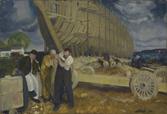 Builders of Ship by George Bellows