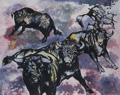Bullfight by Ichiro Fukuzawa