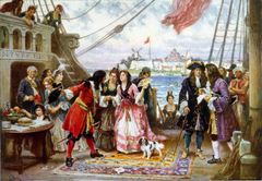 Captain Kidd in New York Harbor by Jean Leon Gerome Ferris