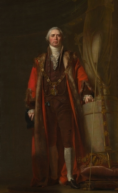 Charles Thorp as Lord Mayor of Dublin by William Cuming