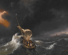 Christ in the Storm on the Sea of Galilee by Ludolf Bakhuizen