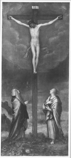 Christus am Kreuz by Christoph Schwarz
