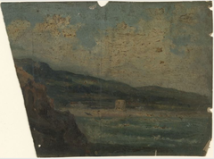 Coastline and Mountains by William Howis junior