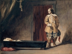 Cromwell before the Coffin of Charles I