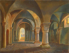 Crypt of the Saint Peter's Church, Fritzlar by Carl Fink