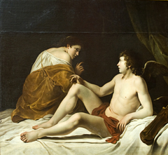 Cupid and Psyche by Orazio Gentileschi