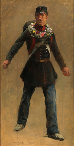 Danish Soldier from the First Schleswig War. Study by Otto Bache