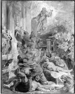 Das Wunder des hl. Franz von Paula by Peter Paul Rubens