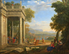 David Anointed King by the Prophet Samuel by Claude Lorrain