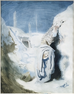 Dead Germans in a Trench by William Orpen