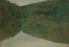 Der stille Teich by Friedrich König