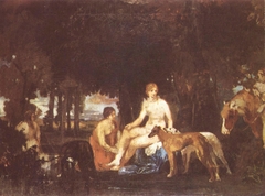 Diana Bathing by Hans von Marées