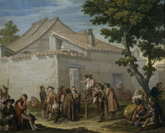 El charlatán de aldea by Francesco Sasso