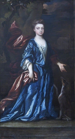 Eleanor Brownlow, later Viscountess Tyrconnel (1691-1730) as a Young Girl by John Closterman