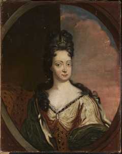 Elisabeth Christine of Brunswick-Wolfenbüttel (1691–1750), wife of emperor Charles VI, against clouds by Martin van Meytens