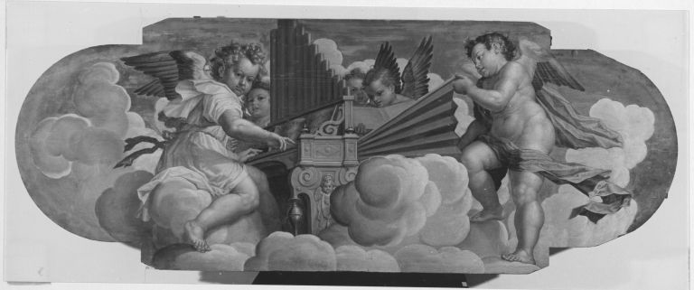 Engel mit Orgel