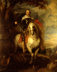 Equestrian portrait of Francisco de Moncada