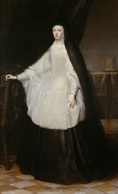 Erzherzogin Maria Anna, Königin von Spanien, als Witwe