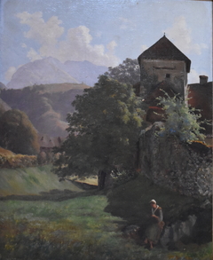 Étude de l'ancienne abbaye des Bénédictins de Talloires, environs d'Annecy