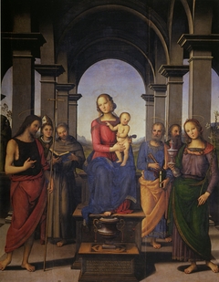 Fano Altarpiece by Pietro Perugino