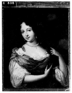 Françoise Fagel (1658-1733), echtgenote van Diederik de Ruet by Reinier de la Haye