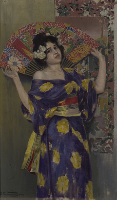 Geisha. Japanese woman