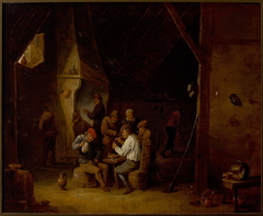 In a tavern by David Teniers the Younger