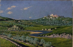 Italian Landscape by Stanisław Ignacy Witkiewicz