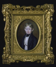 James B. Cushing as a Young Boy by Amelie Daubigny