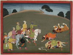 Krishna Declares His Innocence, an illustration from book 10 of a Bhagavata Purana serie by anonymous painter
